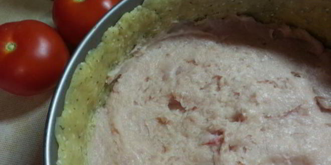 Рецепт куриного пирога с кабачками и помидорами