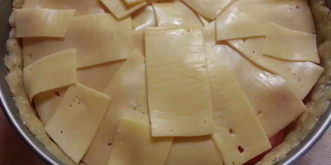 Рецепт куриного пирога с кабачками и помидорами