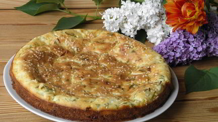 Рецепт Ленивого пирога с капустой