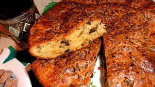 Рецепт Мужского пирога с грибами