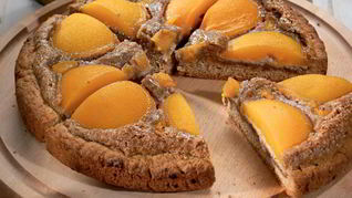 Рецепт Орехового пирога с абрикосами