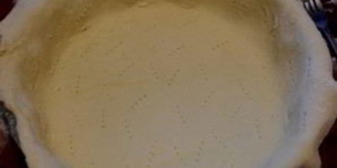 Рецепт открытого пирога с сайрой