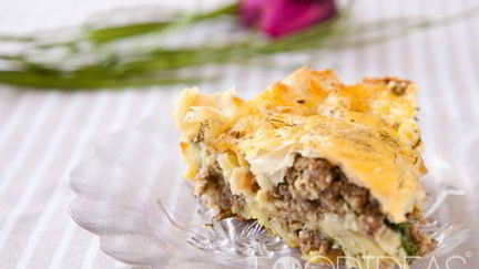 Рецепт Пирога из лаваша с фаршем