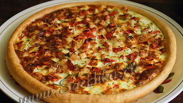 Рецепт Пирога с курицей и картофелем