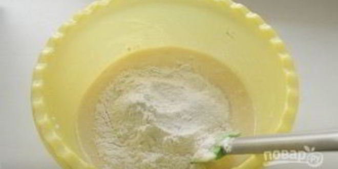 Рецепт пирога с творогом и сметаной