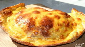 Рецепт Пирога с творогом и зеленью