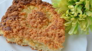 Рецепт Пирога со штрейзелем Карибское чудо