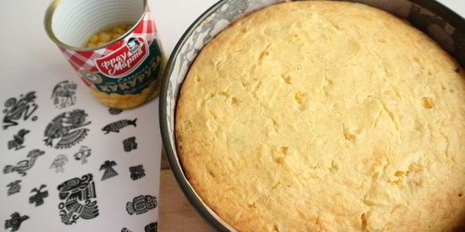 Рецепт пирога sopa paraguaya