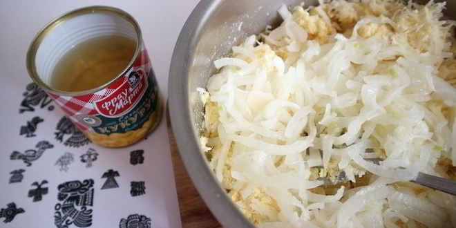 Рецепт пирога sopa paraguaya