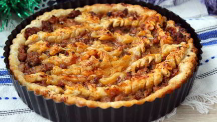 Рецепт Праздничного мясного пирога