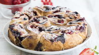 Рецепт Разборного пирога с сезонными ягодами