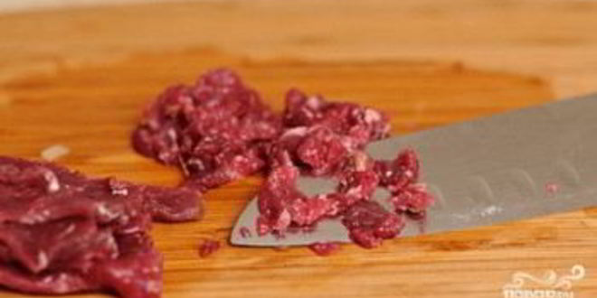 Рецепт слоеного пирога с мясом и картошкой