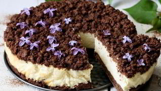 Рецепт Торфяного пирога с творожно-сметанной начинкой