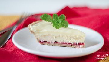 Рецепт Творожного пирога с клюквой