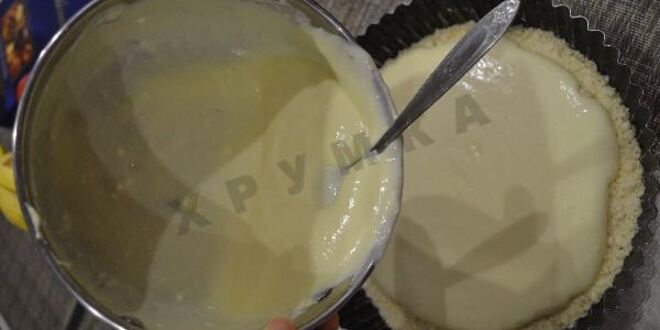 Рецепт творожного пирога со сметаной и ванилью