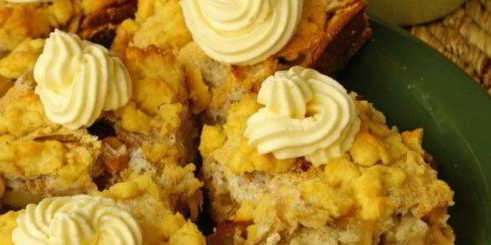 Как приготовить яблочный пирог с грецкими орехами по-провански