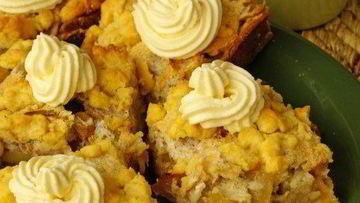 Рецепт Яблочного пирога с грецкими орехами по-провански