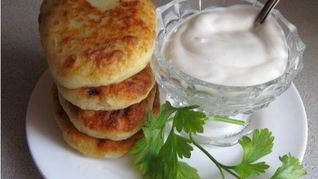 Рецепт Картофельных пирожков с начинкой из фарша