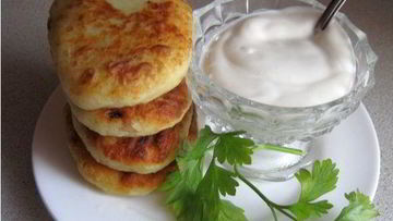 Рецепт Картофельных пирожков с начинкой из фарша