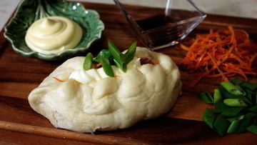 Рецепт Корейских паровых пирожков