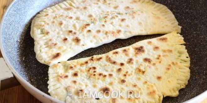 Рецепт кутабов с зеленью