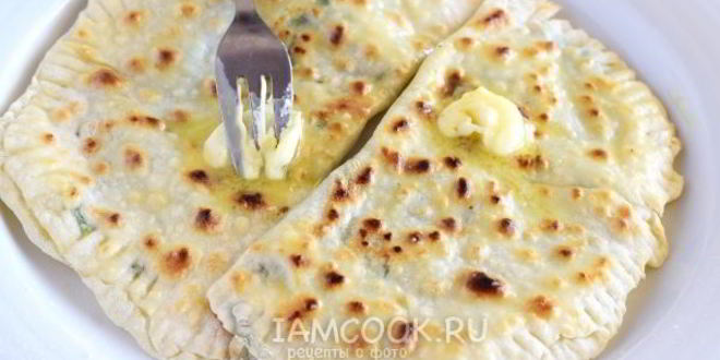 Рецепт кутабов с зеленью