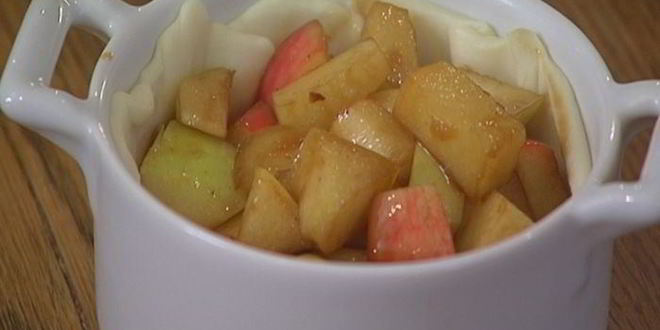 Рецепт мини-пирожков с яблоками