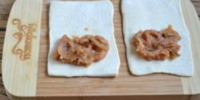 Рецепт пирожков из слоеного бездрожжевого теста