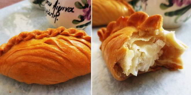 Рецепт пирожков из слоеного теста с творожной начинкой