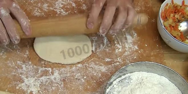 Рецепт пирожков из теста без дрожжей на сковороде