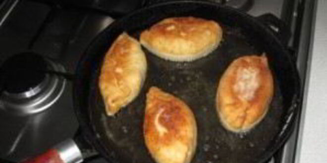 Рецепт пирожков на молоке жареные