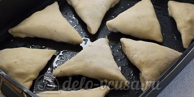 Рецепт пирожков с капустой и яйцом в духовке