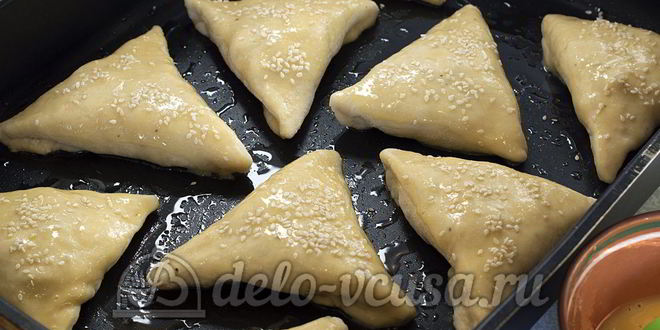 Рецепт пирожков с капустой и яйцом в духовке