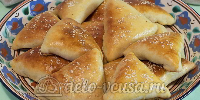 Рецепт пирожков с капустой и яйцом в духовке