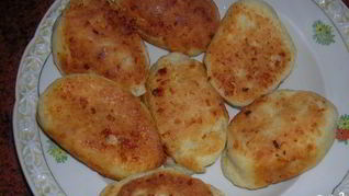 Рецепт Пирожков с капустой из творожного теста