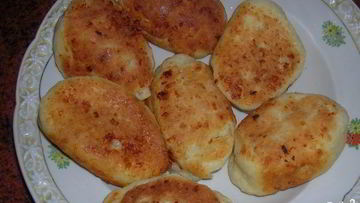Рецепт Пирожков с капустой из творожного теста