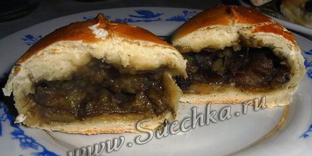 Как приготовить пирожки с картофелем и грибами