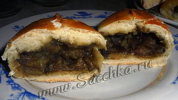 Рецепт Пирожков с картофелем и грибами