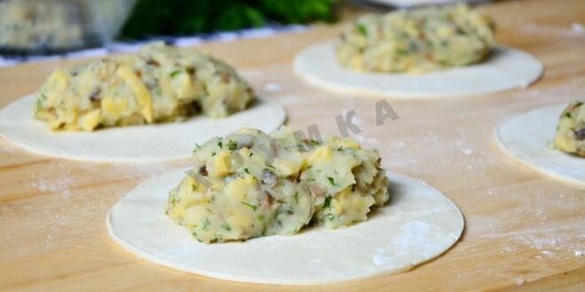Рецепт пирожков с картошкой и грибами