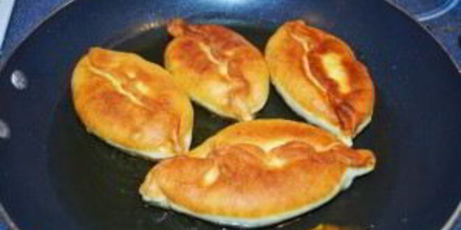 Рецепт пирожков с картошкой, жаренные на сковороде
