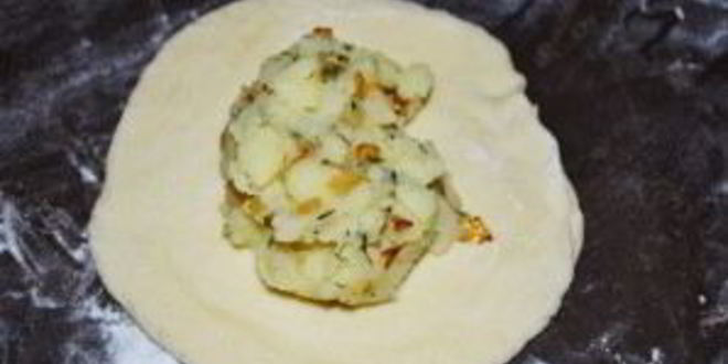 Рецепт пирожков с картошкой, жаренные на сковороде
