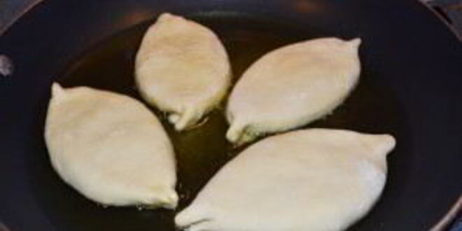 Рецепт пирожков с картошкой, жаренные на сковороде