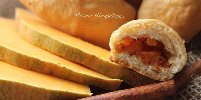 Рецепт пирожков с тыквой