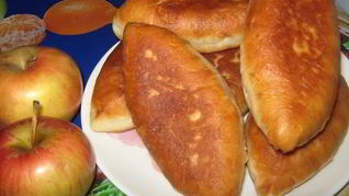 Рецепт Пирожков с вареньем на сковороде