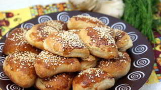 Рецепт Пирожков с вешенками