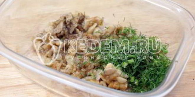 Рецепт пирожков с вешенками