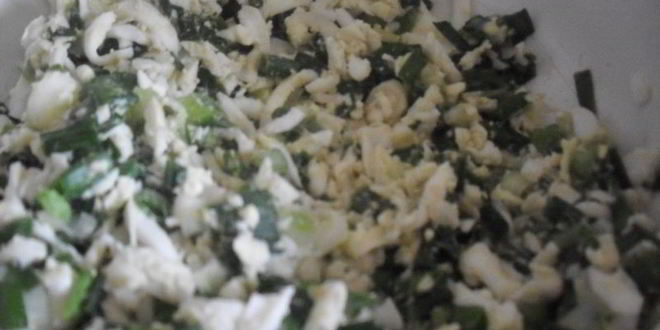 Рецепт пирожков с зеленым луком и яйцом
