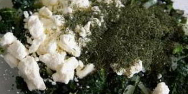 Рецепт пирожков со шпинатом и сыром фета