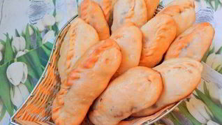 Рецепт Постных пирожков с повидлом