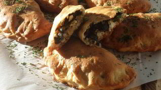 Рецепт Постных пирожков с рисом и грибами